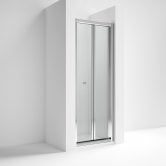 Nuie Pacific Bi-Fold Shower Door 760mm Wide - 4mm Glass