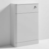 Nuie Parade Back to Wall WC Unit 550mm Wide - Gloss Grey Mist