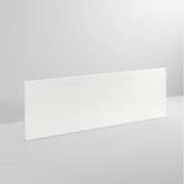 Nuie Standard Acrylic Bath Front Panel 510mm H x 1500mm W - White