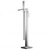 Nuie Windon Freestanding Bath Shower Mixer Tap with Shower Kit - Chrome