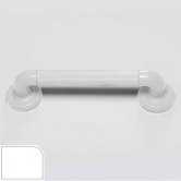 Nymas NymaPRO Plastic Fluted Grab Rail with Concealed Fixings 450mm Length - White