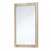 Orbit Wood Frame Bathroom Mirror 900mm H x 600mm W - Driftwood