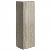 Orbit Illumo Wall Hung Tall Boy Storage Unit 300mm Wide - Grey Oak