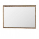 Orbit Illumo Bathroom Mirror 600mm H x 800mm W - Rustic Oak