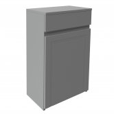 Orbit Classica Traditional Back to Wall WC Unit 500mm Wide - Stone Grey