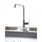 Orbit Verdi Kitchen Sink Mixer Tap - Chrome