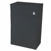 Orbit Verona Back to Wall WC Unit 500mm Wide - Anthracite