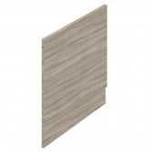 Hudson Reed MDF Straight Bath End Panel and Plinth 550mm H x 700mm W - Driftwood