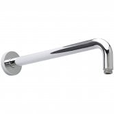 Nuie Standard Wall Mounted Shower Arm 335mm Length - Chrome