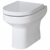 Nuie Harmony Back to Wall Toilet 520mm Projection - Excluding Seat