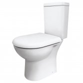 Nuie Provost Close Coupled Toilet Push Button Cistern 620mm Projection - Excluding Seat