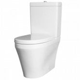 Nuie Marlow Flush-Fit Close Coupled Toilet Push Button Cistern - Excluding Seat