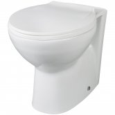 Nuie Melbourne Back to Wall Toilet 520mm Projection - Excluding Seat