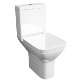 Prestige Komodo Close Coupled Toilet Push Button Cistern Soft Close Seat