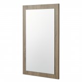 Prestige Kore Bathroom Mirror 800mm H x 500mm W - Sonoma Oak
