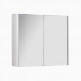 Prestige Options Mirror Cabinet 800mm Wide White