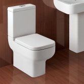 Prestige Options Open Back Comfort Height Toilet with Cistern - Soft Close Seat