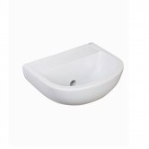 RAK Compact Special Needs HO Cloakroom Basin 380mm Wide 0 Tap Hole
