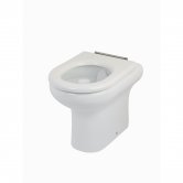 RAK Compact Rimless Back to Wall Toilet 455mm Comfort Height with Soft Close Seat