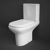 RAK Compact Close Coupled Toilet with Push Button Cistern - Soft Close Seat