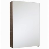 RAK Cube Mirrored Bathroom Cabinet 600mm H x 400mm W Stainless Steel