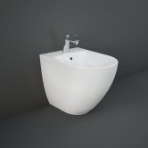 RAK Des Back To Wall Bidet with Hidden Fixing 520mm Projection - 1 Tap Hole