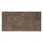 RAK Evoque Metal Lapatto Decor Tiles - 600mm x 1200mm - Brown (Box of 2)