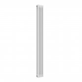 Reina Colona 3 Column Vertical Radiator 1800mm H x 290mm W - White