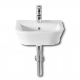 Roca The Gap Wall Hung Basin 450mm Wide 1 Tap Hole