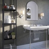 Showerwall Proclick MDF Shower Panel 600mm Wide x 2440mm High - Zamora Marble