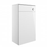 Signature Butler Back to Wall WC Toilet Unit 500mm Wide - White Gloss