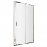 Advantage Sliding Shower Door with Handle 1000mm Wide - 6mm Glass
