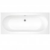 Signature Apollo Double Ended Whirlpool Bath 1700mm x 700mm - 12 Jet Air Spa System