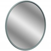 Signature Copenhagen Round Bathroom Mirror 550mm Diameter - Sea Green Ash