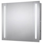 Signature Harmony 2-Door LED Mirrored Bathroom Cabinet 650mm H x 600mm W