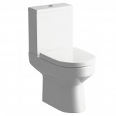 Signature Inca Close Coupled Toilet with Push Button Cistern - Soft Close Seat