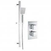 Signature Kuba Dual Concealed Mixer Shower with Shower Kit - Chrome