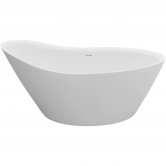 Signature Freestanding Double Ended Bath 1500mm x 720mm 0 Tap Hole - White