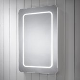 Signature LED Bathroom Mirror with Demister Pad 800mm H x 600mm W