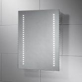 Signature LED Battery Bathroom Mirror 500mm H x 390mm W