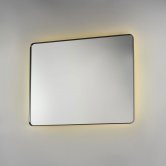 Signature Backlit LED Angled Frame Bathroom Mirror 800mm H x 600mm W