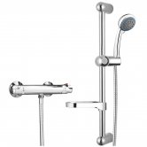 Signature Low Pressure Thermostatic Bar Mixer Shower with Shower Kit - Chrome