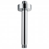Signature Round Ceiling Mounted Shower Arm 120mm Length - Chrome