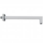 Signature Wall Mounted Square Shower Arm 300mm Length - Chrome