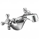 Signature Modo2 Basin Mixer Tap Dual Handle with Waste - Chrome