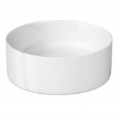 Signature Moli Round Sit-On Countertop Basin 380mm Wide - 0 Tap Hole