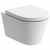 Signature Nazca Rimless Wall Hung Toilet 520mm Projection - Soft Close Seat