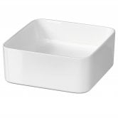 Signature Pia Square Sit-On Countertop Basin 350mm Wide - 0 Tap Hole