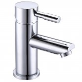 Signature Primo Cloakroom Basin Mixer Tap Single Handle with Click Clack Waste - Chrome