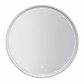 Signature Rosie Round LED White Frame Bathroom Mirror 800mm Diameter